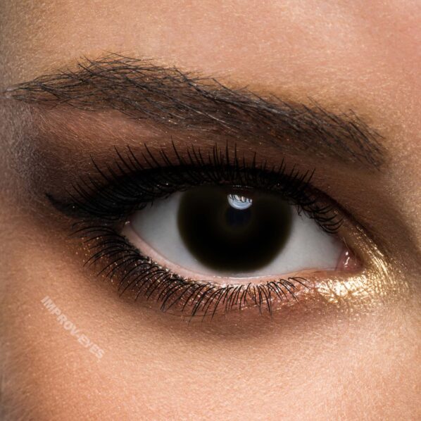 Improv-Eyes Fashion Contact Lenses Black Out