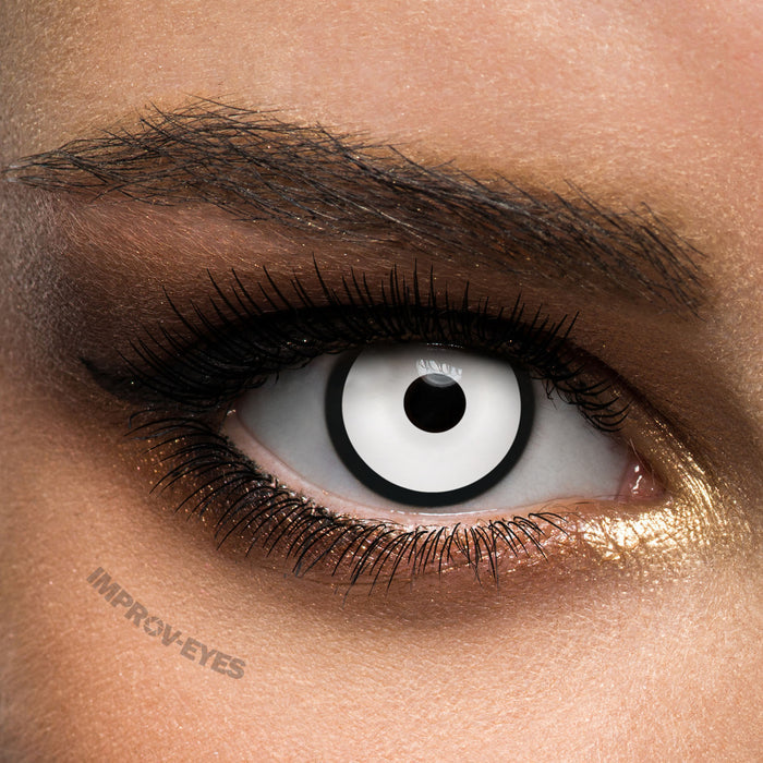 Improv-Eyes Fashion Contact Lenses White Manson