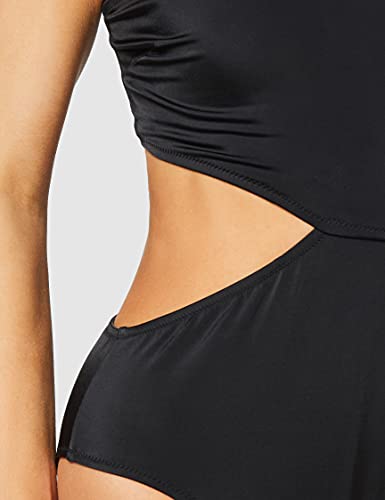Iris & Lilly Women's One Shoulder Cut Out Swimsuit - Style Heist