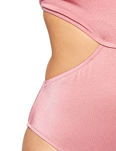 Iris & Lilly Women's One Shoulder Cut Out Swimsuit - Style Heist