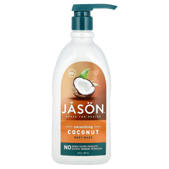 Jason Smoothing Coconut Body Wash - 30 oz - 6 Pack