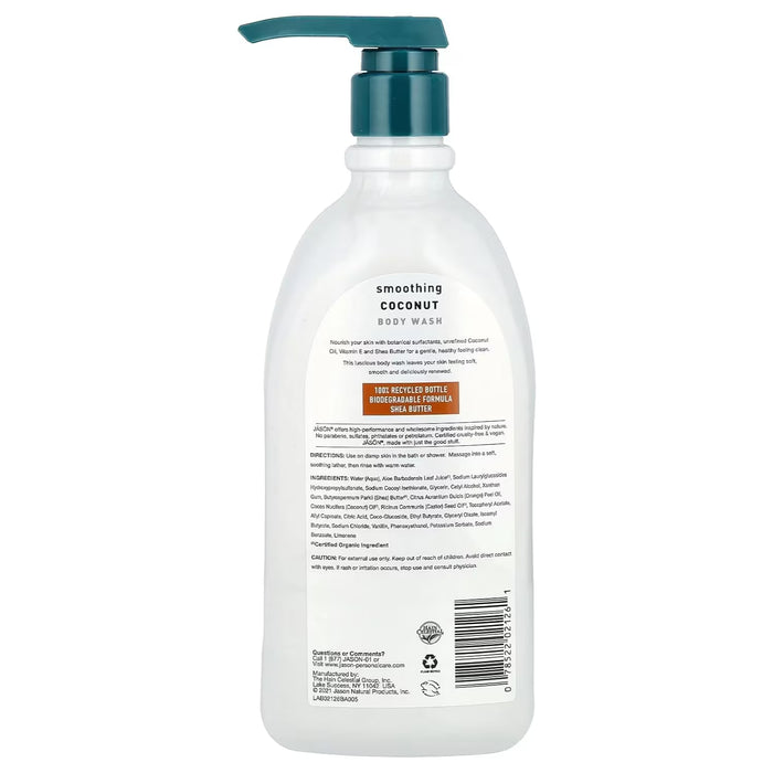 Jason Smoothing Coconut Body Wash - 30 oz - 6 Pack