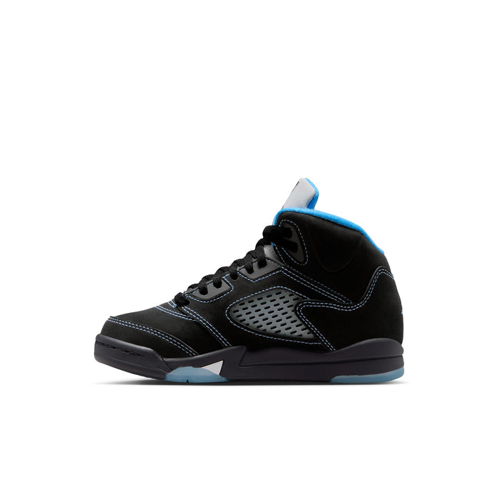 Jordan 5 Retro Black University Blue PS