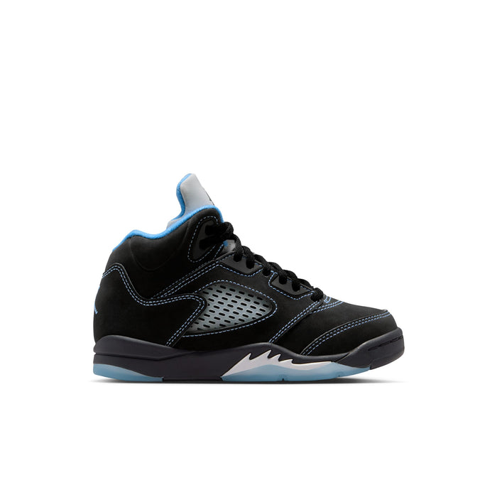 Jordan 5 Retro Black University Blue PS