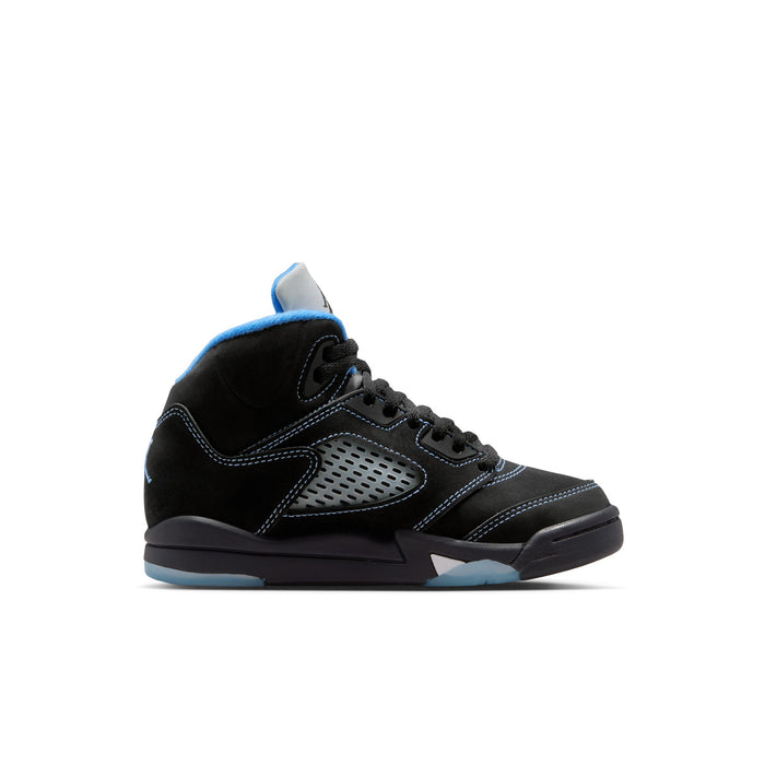 Jordan 5 Retro Black University Blue PS