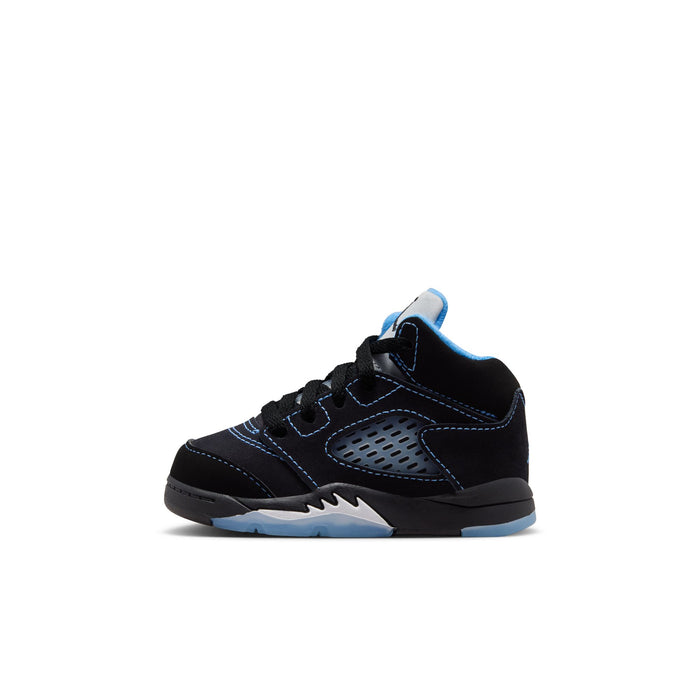 Jordan 5 Retro Black University Blue TD