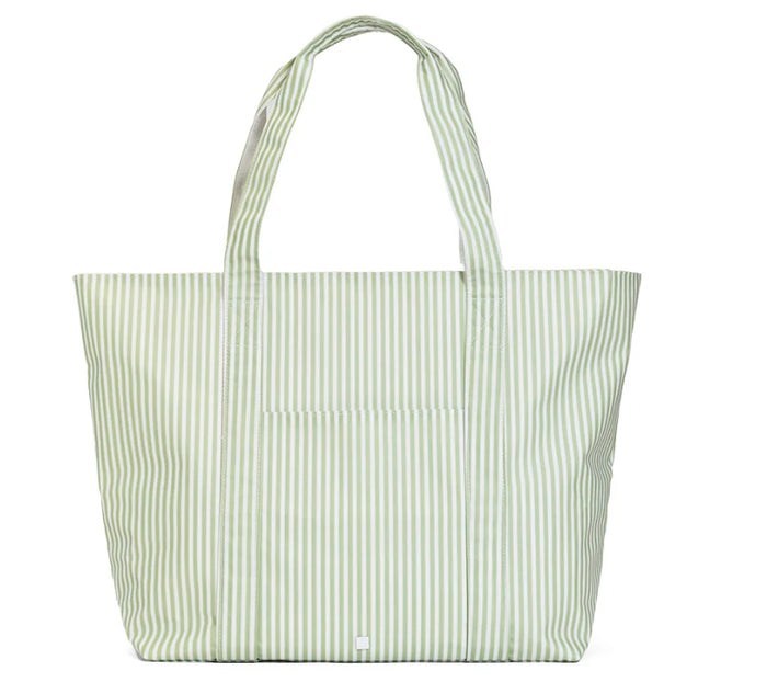 Jumbo XL Tote- Pimlico Stripe Sage- PRE ORDER