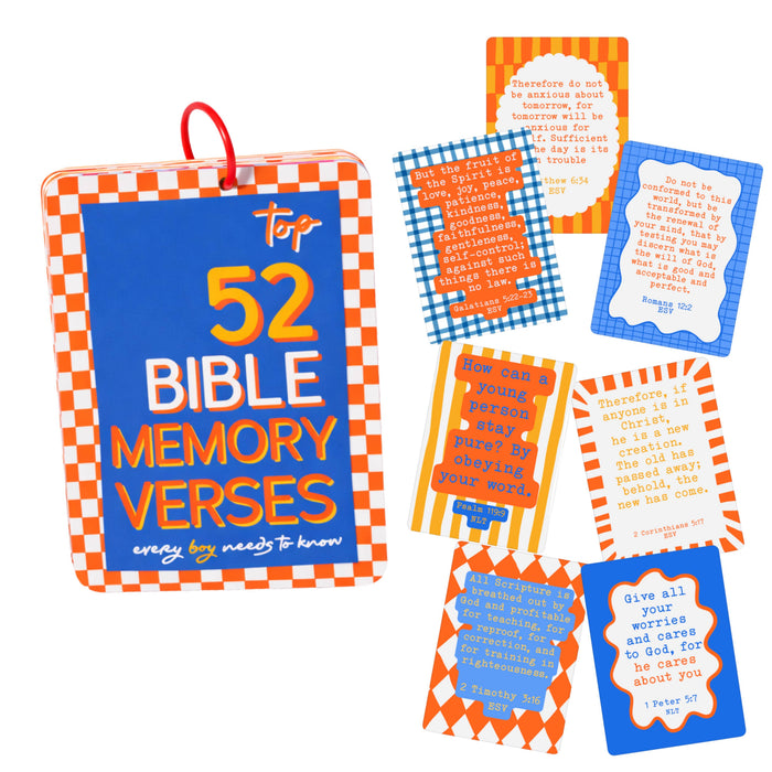 Kids Bible Memory Cards