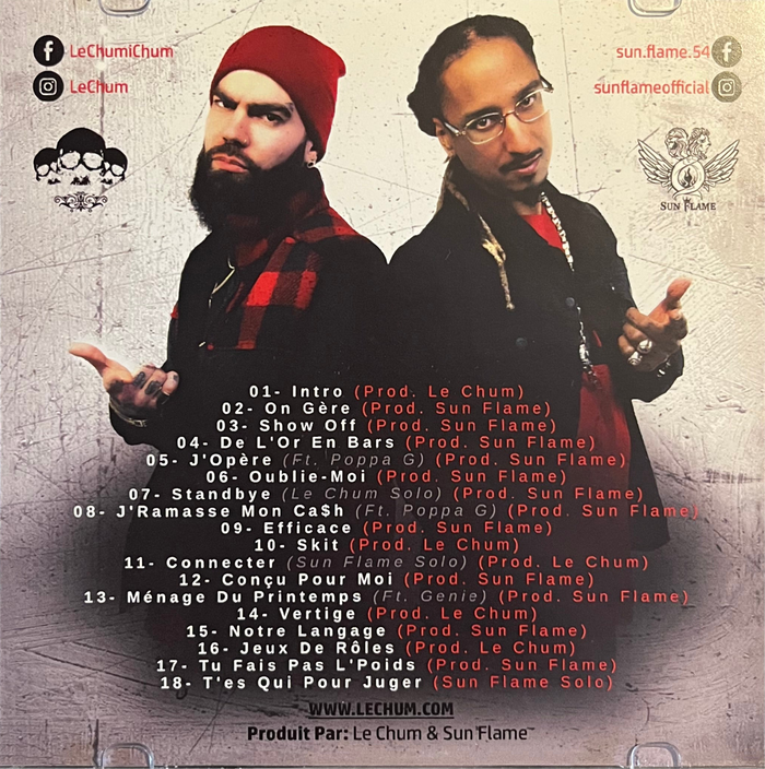 Le Chum & SunFlame - Yin & Yang CD