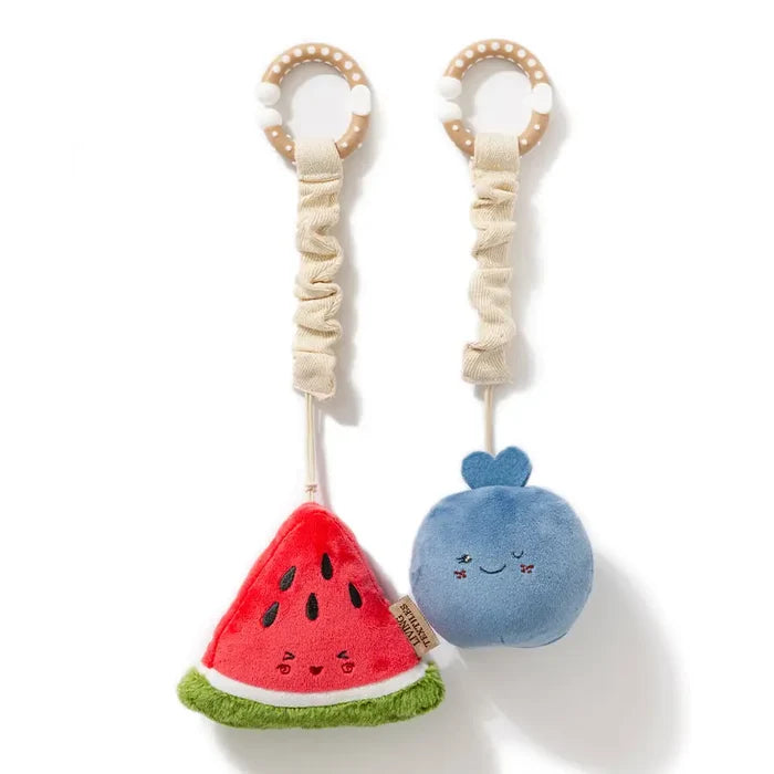Living Textiles Blue Berry & Watermelon Stroller Toy