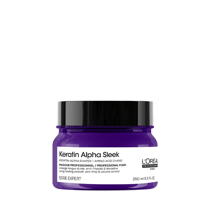 L'Oréal Professionnel Keratin Alpha Sleek Hair Mask 250ml - Beauty Tribe