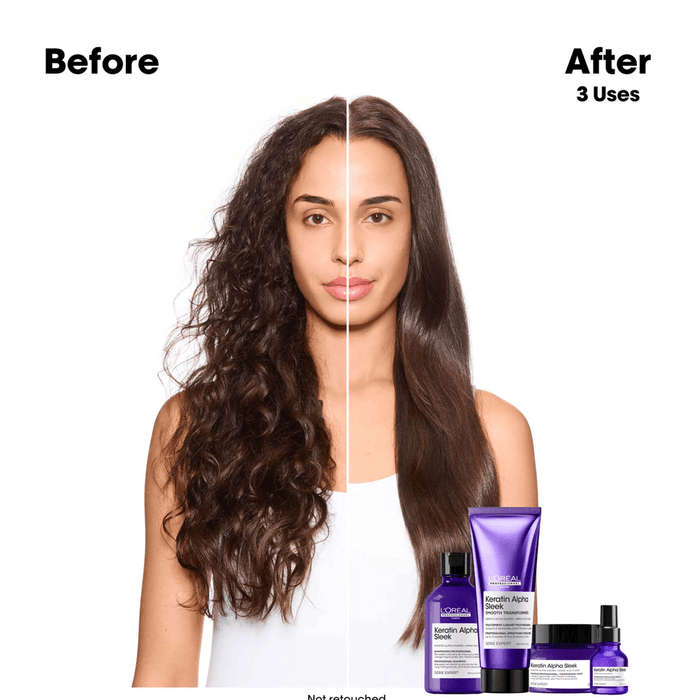 L'Oréal Professionnel Keratin Alpha Sleek Hair Mask 250ml - Beauty Tribe