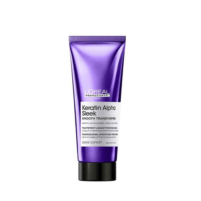 L'Oréal Professionnel Keratin Alpha Sleek Smooth Treatment 200ml - Beauty Tribe