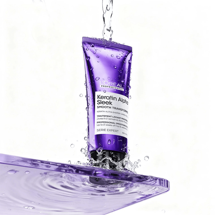 L'Oréal Professionnel Keratin Alpha Sleek Smooth Treatment 200ml - Beauty Tribe