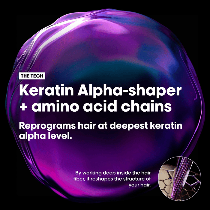 L'Oréal Professionnel Keratin Alpha Sleek Sulfate-Free Shampoo 300ml - Beauty Tribe