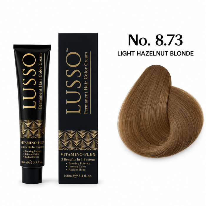 No. 8.73 Light Hazelnut Blonde