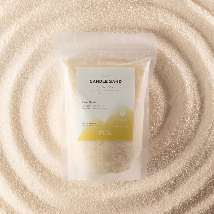 Luxury Candle Sand Golden Bloom Warm Honey Scented Pourable Candle