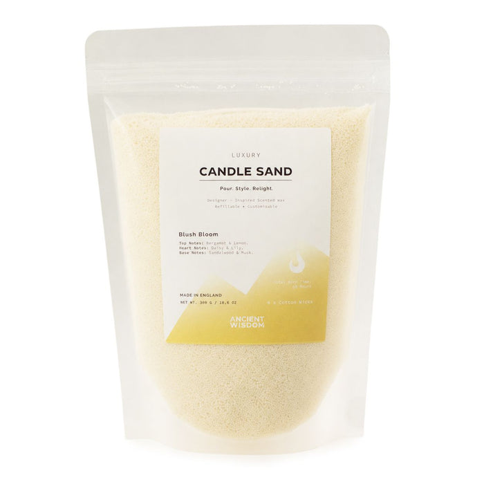 Luxury Candle Sand Golden Bloom Warm Honey Scented Pourable Candle
