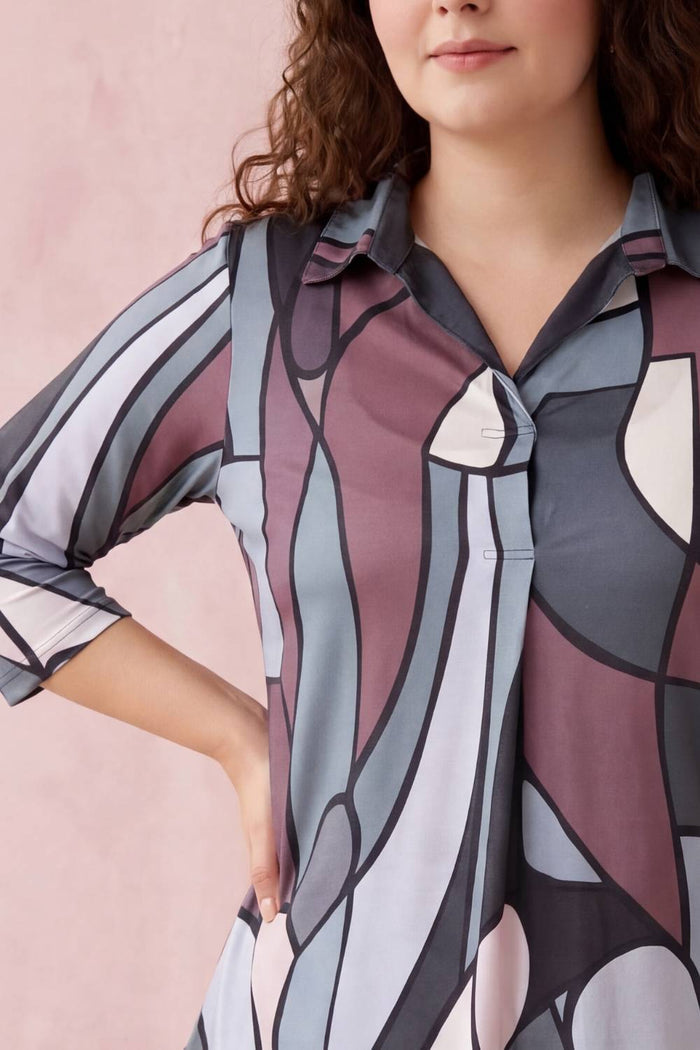 Magical Mirage Centre Pleat Top