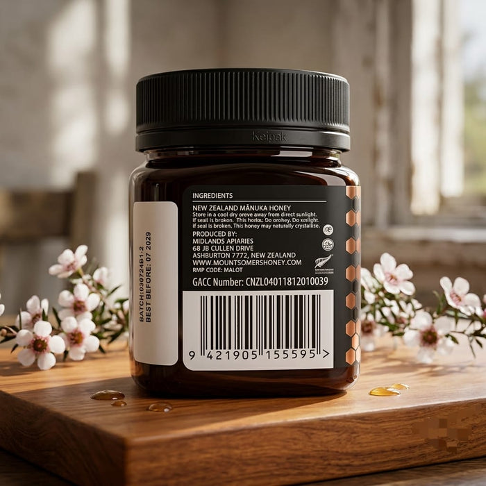 Manuka 5+ Honey 250g - Tayyib Store - Mount Somers - Lahore