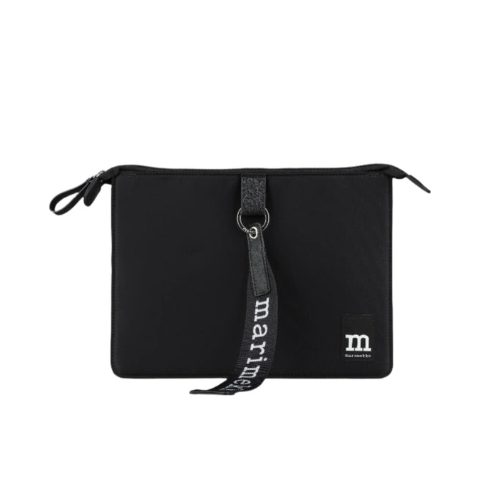 Marimekko Sleeve 11" Unikko Tablet Sleeve, Black/Granite Eleish Van Breems Home