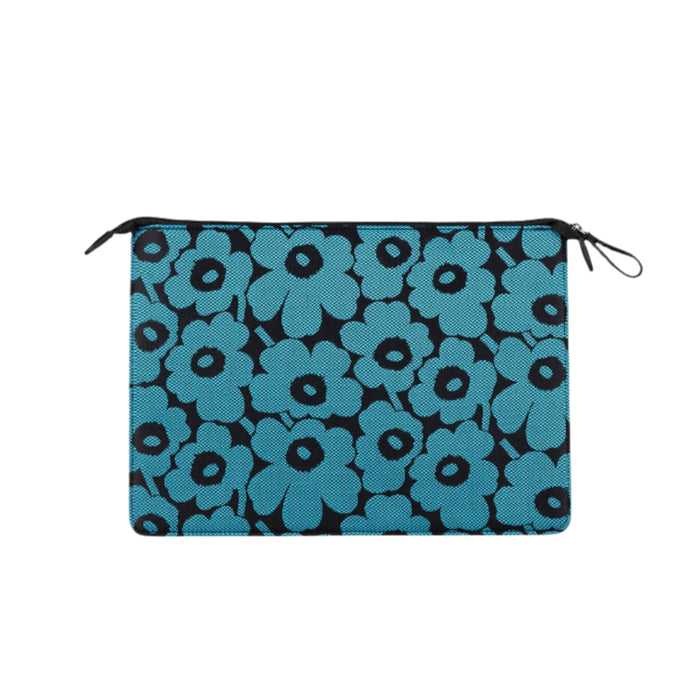 Marimekko Sleeve 13" Unikko Laptop Sleeve in Blue/Black Eleish Van Breems Home