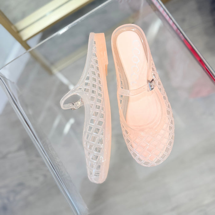 Mary Jane Jelly Shoe (Natural)