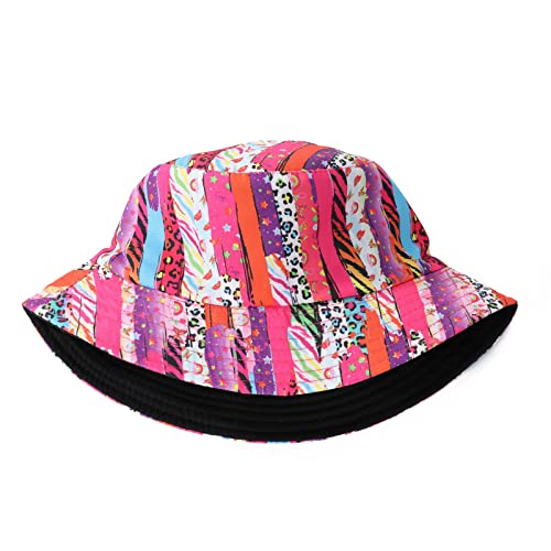 MengPa Unisex Bucket Hat Men Women Summer Travel Sun Fisherman Hats Reversible - Style Heist