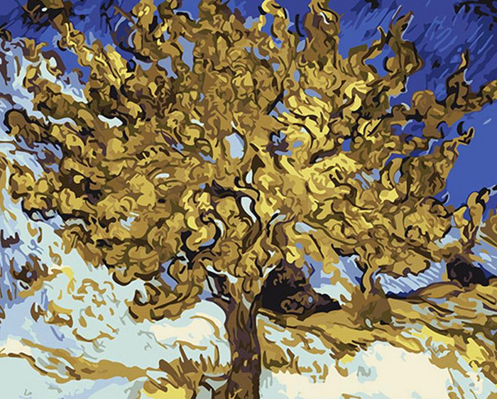 Mulberry Tree Paint by Numbers