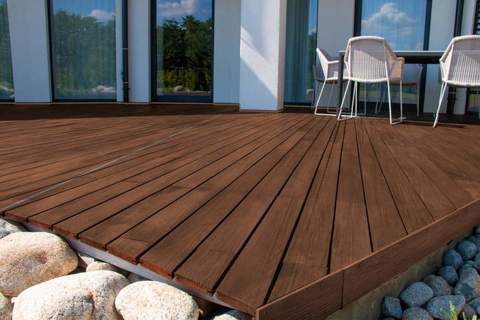 Large Java Wood'n Finish Kit by Retique It for multi-purpose wood finishing, featuring a grained wood surface in the image.