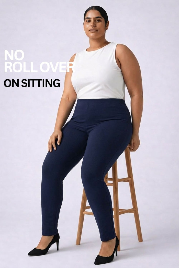 Navy Essential Tummy Shaper Jegging
