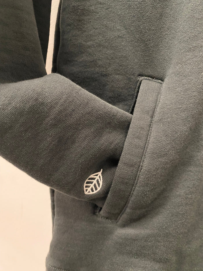 NEW 100% organic cotton hoodie with 3 panel hood