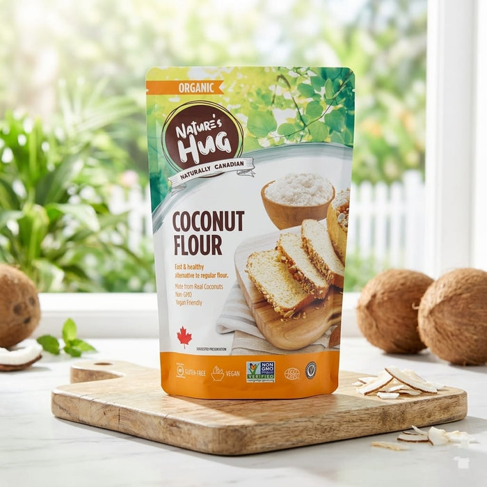 NH Organic Coconut Flour 320g - Tayyib Store - Nature's Hug - Lahore