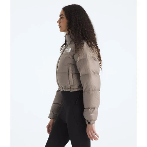 Nuptse Short  Brown Jacket