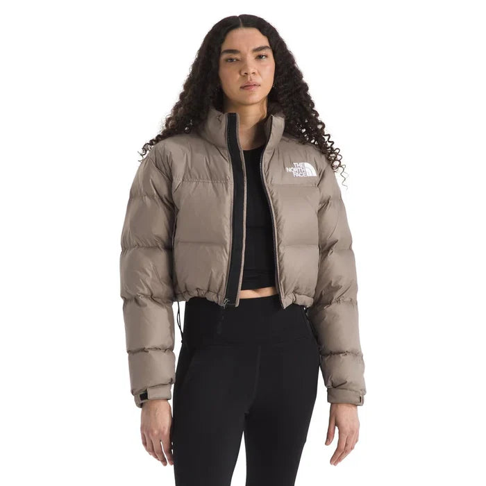 Nuptse Short  Brown Jacket