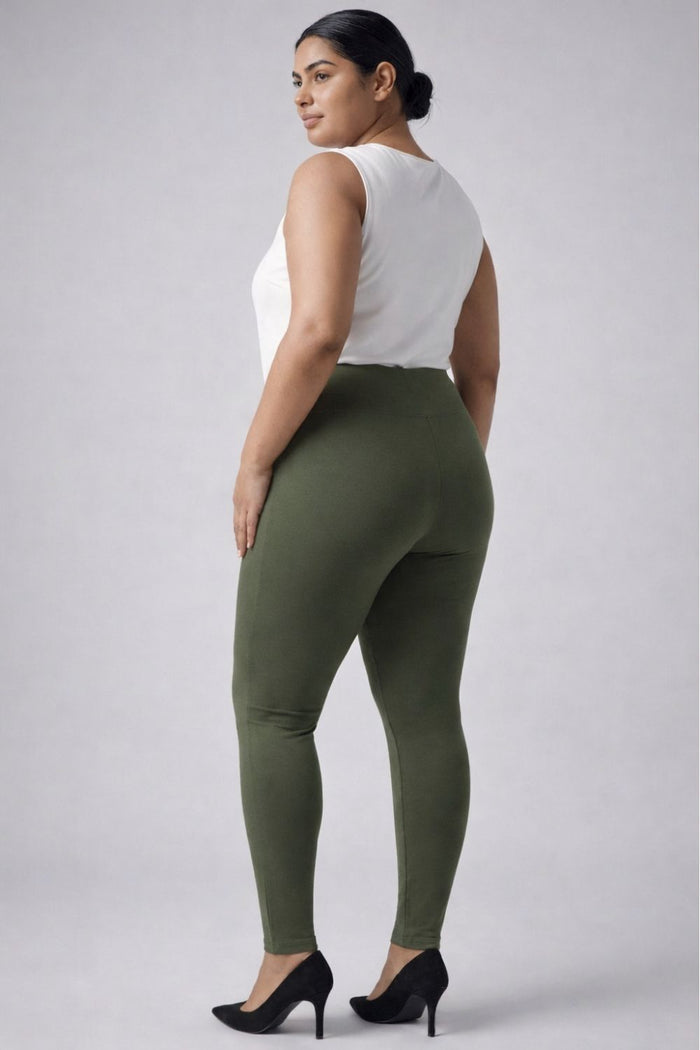 Olive Essential Tummy Shaper Jegging