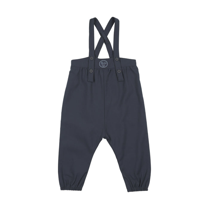 one piece long romper - navy