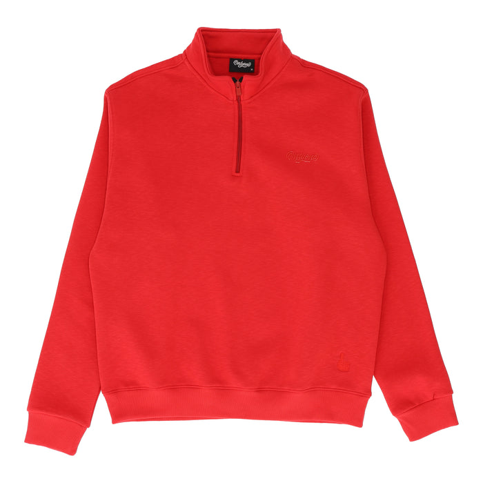 Only One Everyday Red Quarter Zip