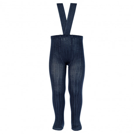 overall ribbed with suspenders - 544-old rose