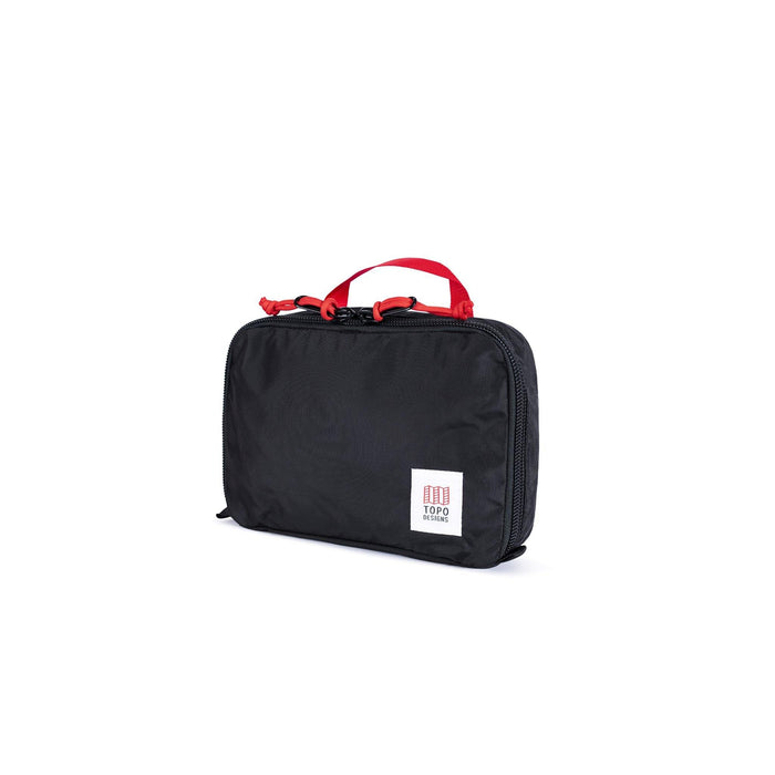 3/4 front product shot of Topo Designs Pack Bag 5L in Black