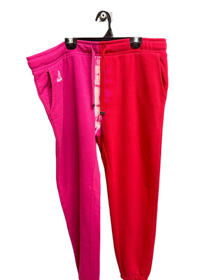 Pantalon Kangol Rose et Rouge