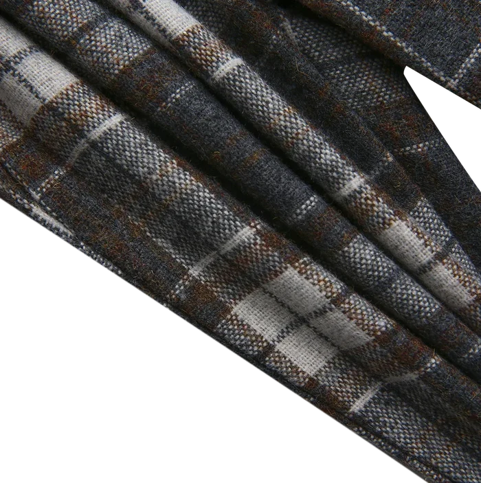 pants wool plaid  - plaid