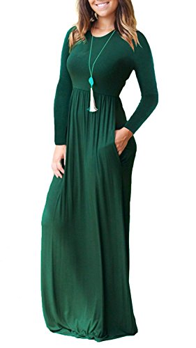PCEAIIH Women's Maxi Dress Casual Deep V Short Sleeve Floral Ladies Wrap Long Dress with Pockets - Style Heist