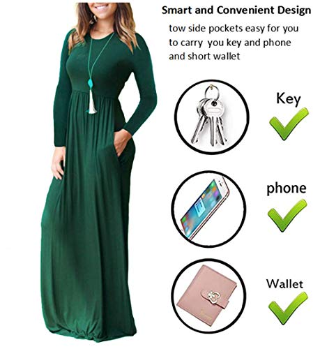 PCEAIIH Women's Maxi Dress Casual Deep V Short Sleeve Floral Ladies Wrap Long Dress with Pockets - Style Heist