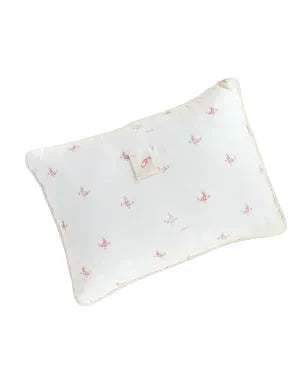 pillow my first printed gauze - pink bunny