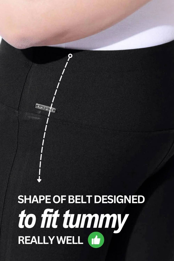 Plus Size Black Tummy Shaper Shorts