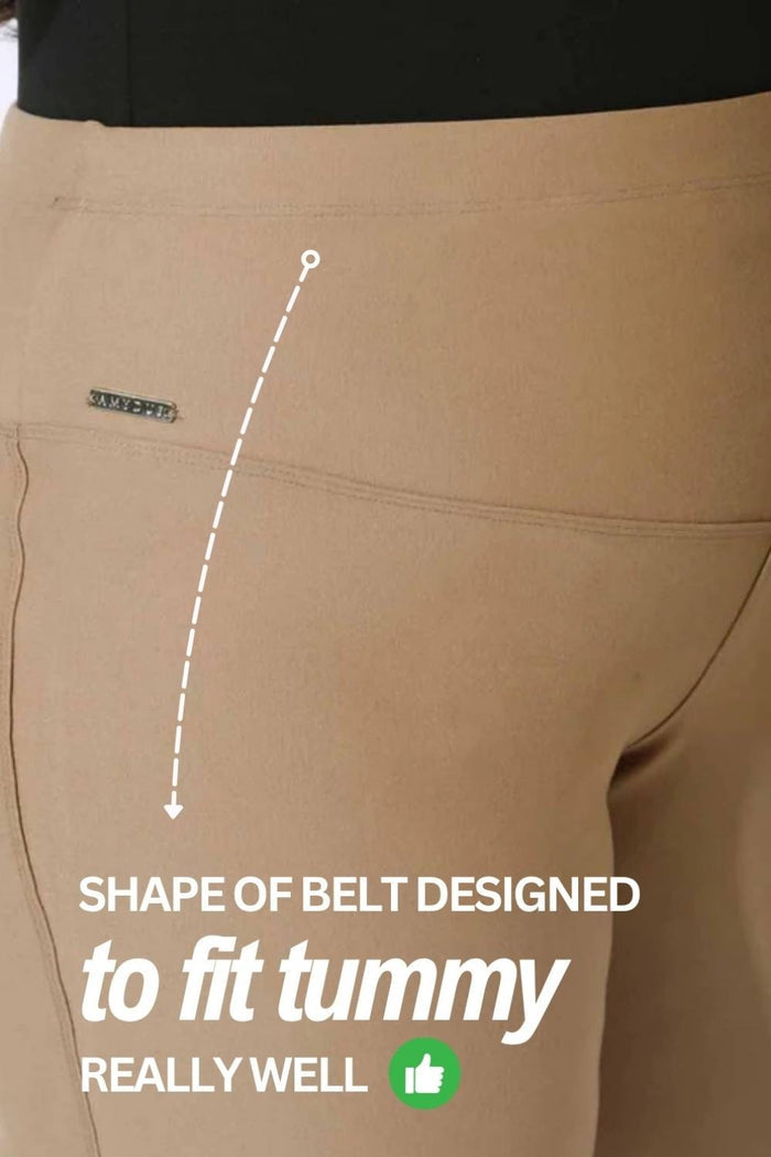 Plus Size Cream Tummy Shaper Shorts