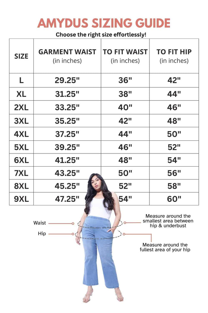 Plus Size Light Blue Flare Jeans
