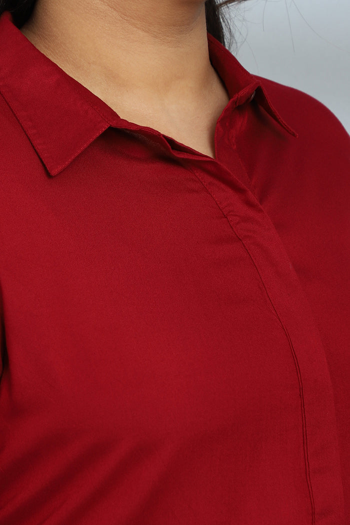 Plus Size Red Shirt