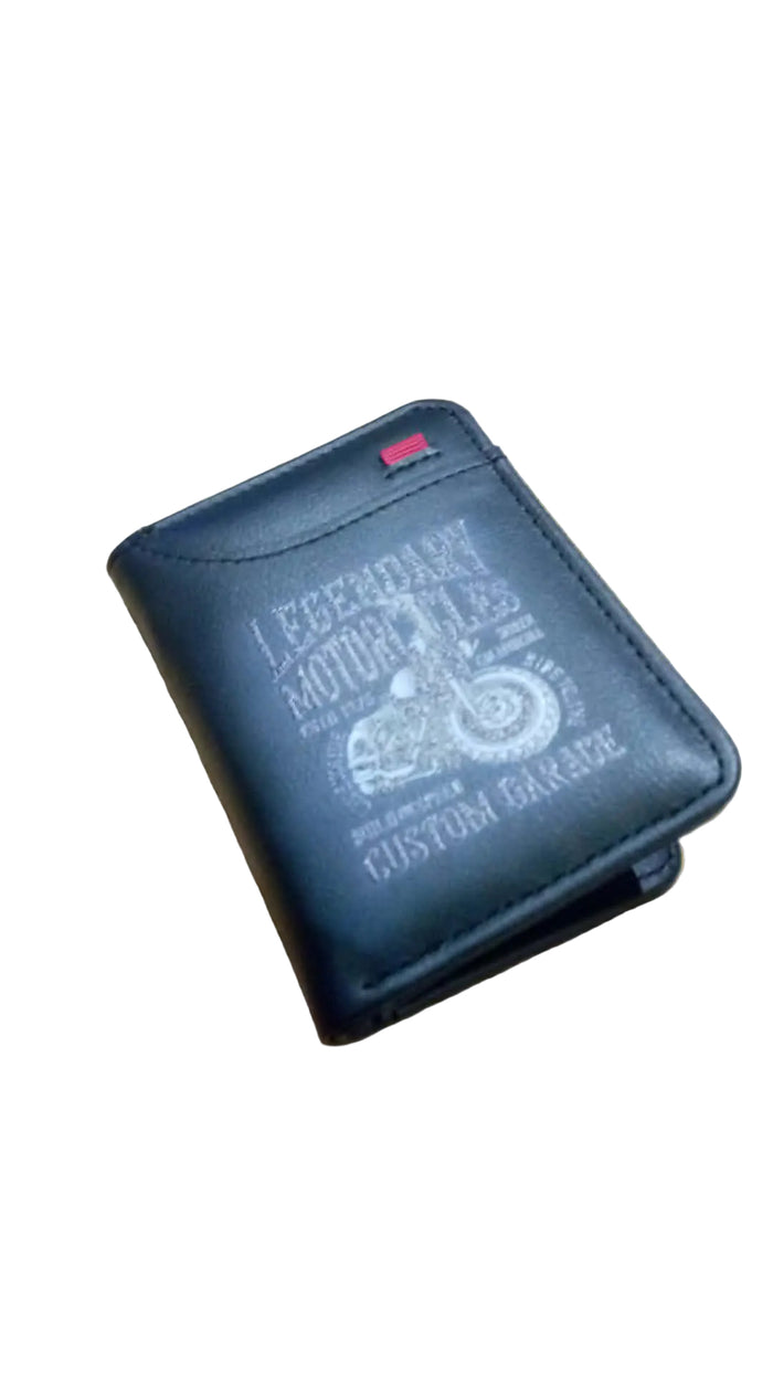 Porte feuille moto